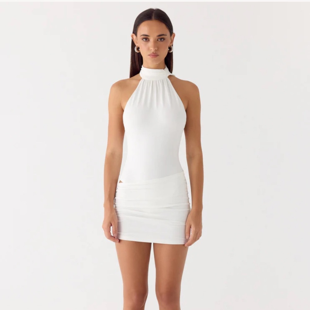 Peppermayo On My Way Mini Dress - White
